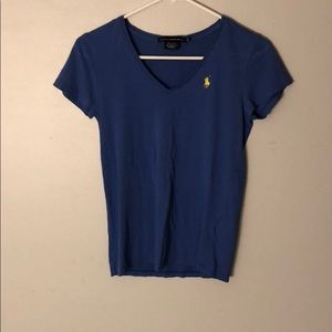 Blue short sleeve shirt